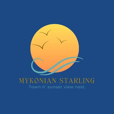 Mykonian Starling - Town N' Sunset View Apartment Mykonos Town Экстерьер фото