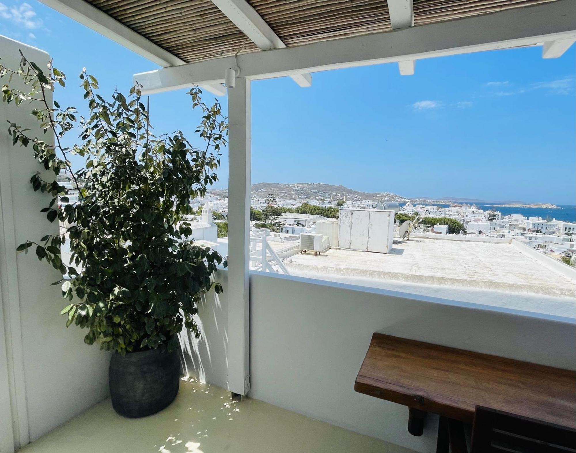 Mykonian Starling - Town N' Sunset View Apartment Mykonos Town Экстерьер фото